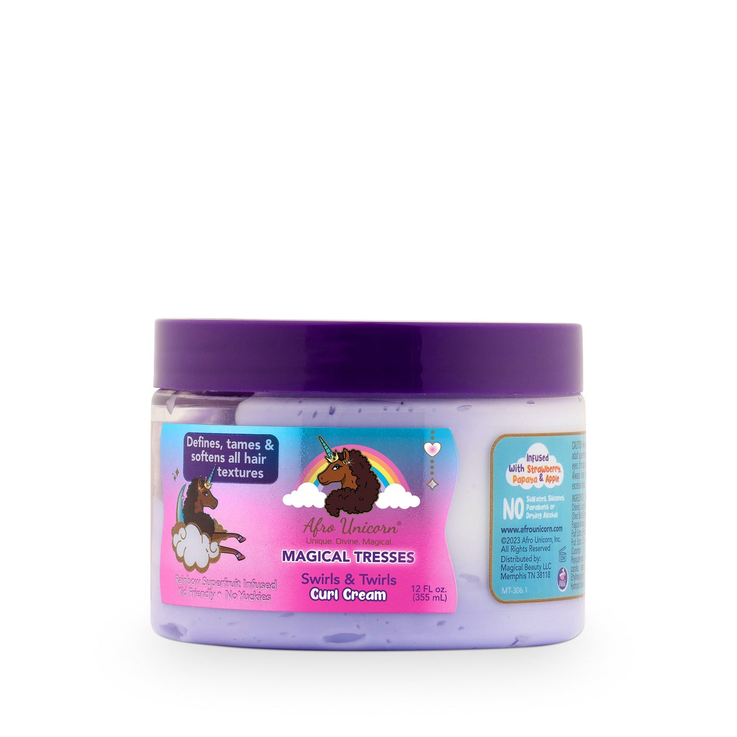 Afro Unicorn Curl Cream on a white background.